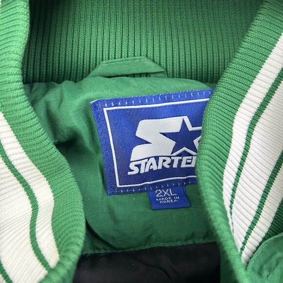 Vintage UND University of North Dakota Fighting Sioux Hockey STARTER Jacket XXL - Picture 7 of 9